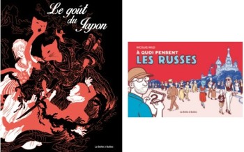 Le Chat du kimono Tome 4 et A quoi pensent les russes, parus chez La Boîte à Bulles