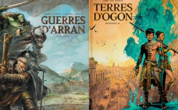 Le Monde d'Aquilon - Terres d'Ogon T4 et Les Guerres d'Arran T2