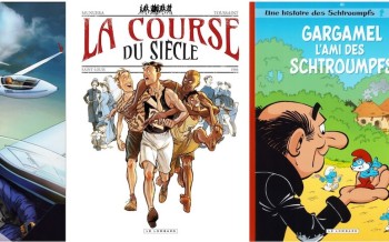 Le Lombard : La course du siècle, Alpha T18, Les Schtroumpfs T41