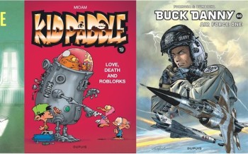 Dupuis : Mademoiselle J T3, Miséricorde, Kid Paddle T19, Buck Danny T60