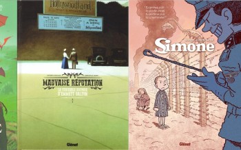 Glénat : Au coeur de la Terre T1, Mauvaise réputation T2, Simone T2