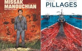 Missak Manouchian, mort pour la France et Pillages chez Delcourt