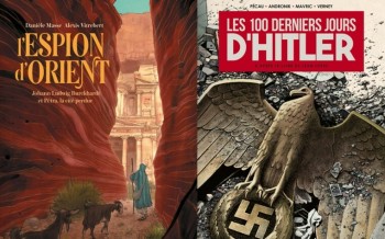 Les 100 derniers jours d'Hitler et L'espion d'Orient chez Delcourt