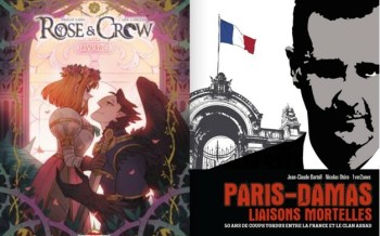 Rose and Crow Tome 4 et Paris-Damas : liaisons mortelles chez Delcourt