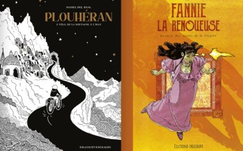 Plouhéran. À vélo, de la Bretagne à l'Iran et Gess, Fannie la renoueuse parus chez Delcourt