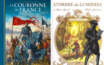 Delcourt : Le Couronne de France T1, L'ombre des Lumières T2