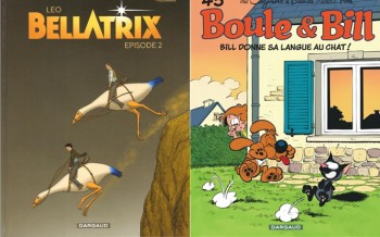 Dargaud : Bellatrix T2, Boule et Bill T45