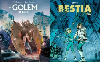 Bestia Vol 1 et Le Golem de Paris chez les Humanoïdes associés