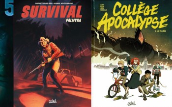 Soleil : Sector 5 T1, Survival T3, Collège apocalypse T2