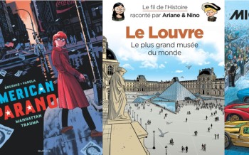 Dupuis : American parano T3, Le fil de l'Histoire, Michel Vaillant légendes T4