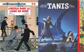 Dupuis : Les Tuniques bleues T69, Tanis T2, Petit Poilu T32