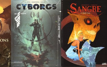 Soleil : Guerres et dragons T5, Cyborgs  T4, Sangre T5
