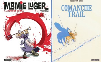 Casterman : Mamie Luger T1, Comanche trail