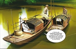 Le narrateur au bord de l'eau ! 