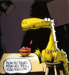 Lézard plastique