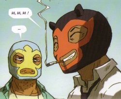 Les Luchadores par Bill