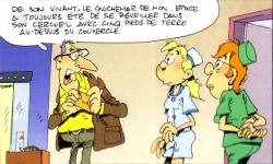 Femmes en blanc et hommes en vert