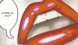 Baiser rouge passion