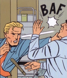 Et quand il donne une baffe, ça fait