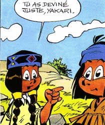 Malgré ton air niais...