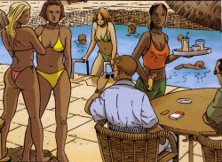 Installons l'intrigue : il fait chaud