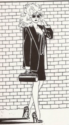 La Blonde en civil