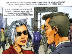 Des personnages sur la défensive