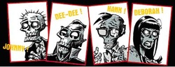 4 jeunes rockers