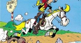 Critique Les aventures de Lucky Luke d'après Morris - Tome 1  - La belle province