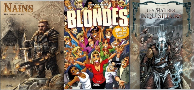 Soleil : Les Blondes T22, Les Maîtres inquisiteurs T2, Nains T1