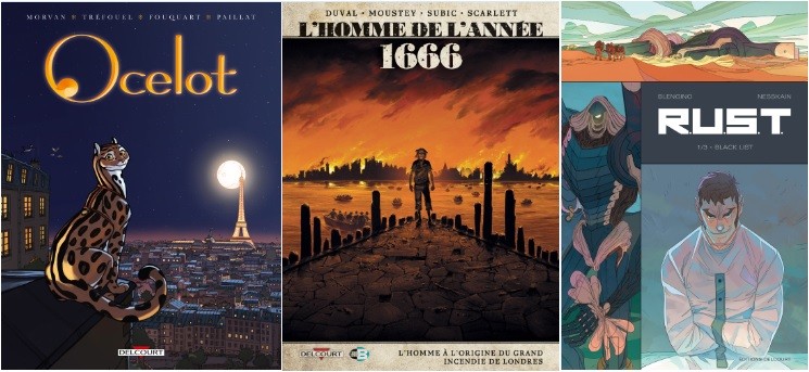 Delcourt : Ocelot, l’homme de l’année T10, R.U.S.T. T1/3
