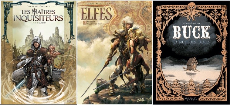 Soleil : Les Maîtres inquisiteurs T5, elfes T13, Buck