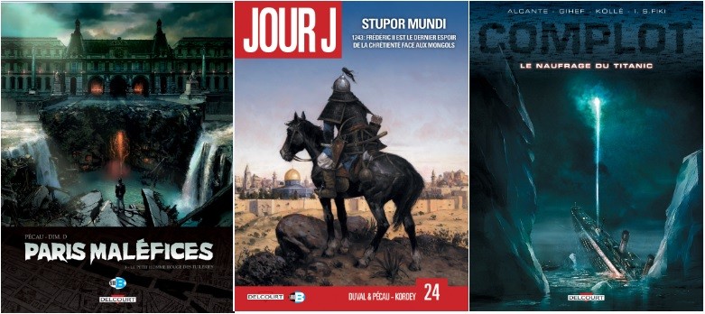 Delcourt : Paris maléfices T3, Jour J T24, Complot T4