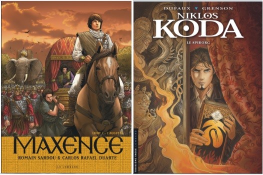 LE LOMBARD : Maxence T2, Niklos Koda T14