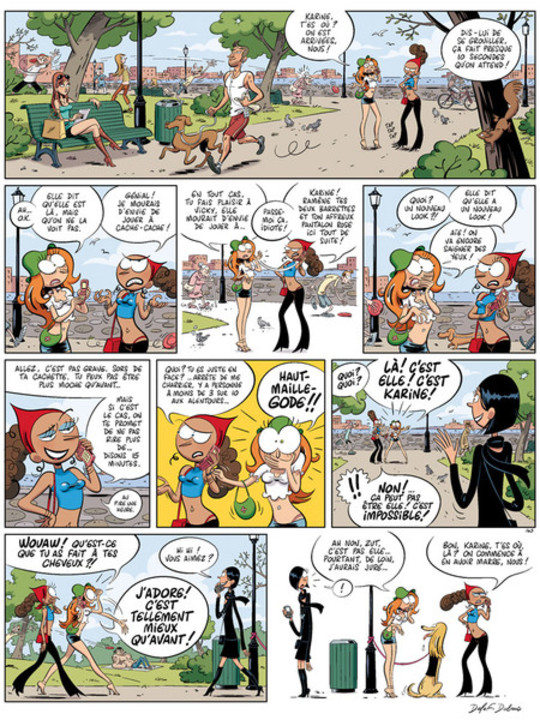 Les Nombrils - Tome 5 - Un couple d'enfer 