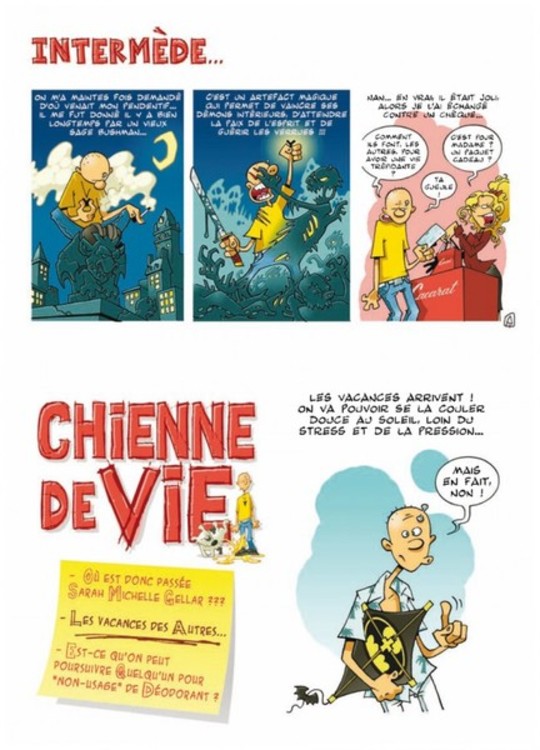 Chienne de vie, Tome 1 : L'humour est mon métier