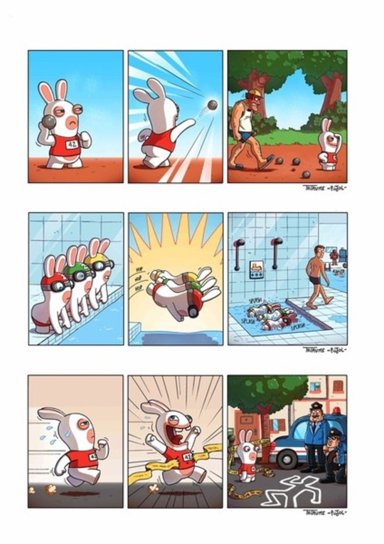 Les Lapins Crétins - Tome 1 - Bwaaaaaaaaaah