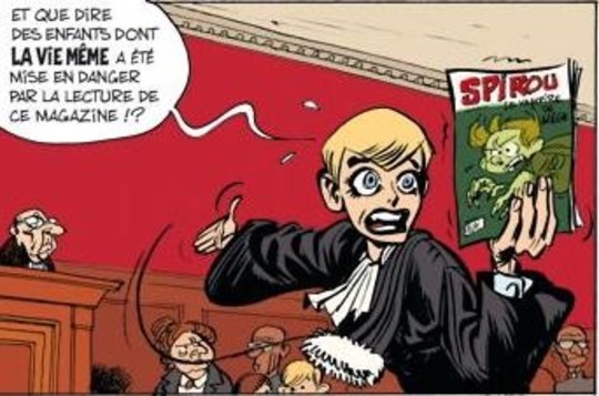 Spirou se fait vipériser !
