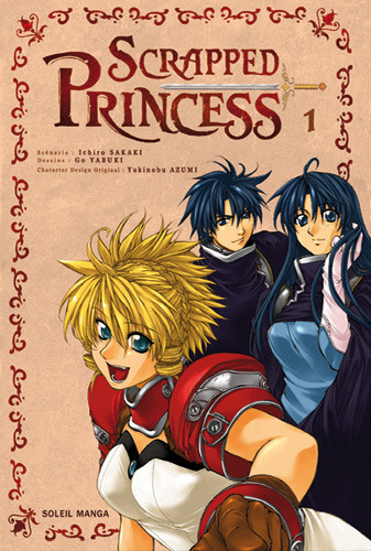 Soleil dans Scrapped Princess - le manga