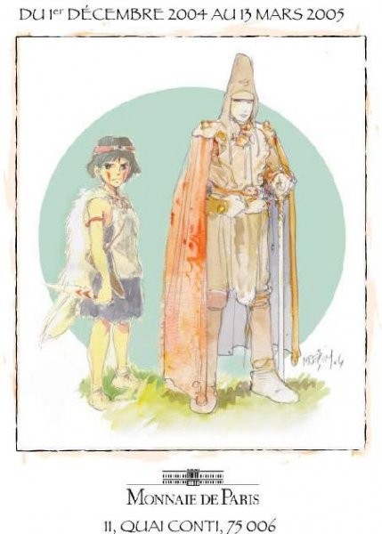 Jean Giraud dans Exposition Miyazaki/Moebius - Paris