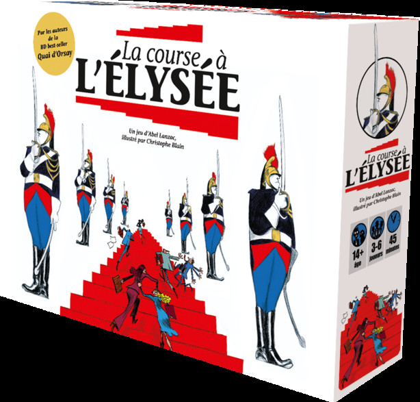 Christophe Blain dans La course à l'Élysée