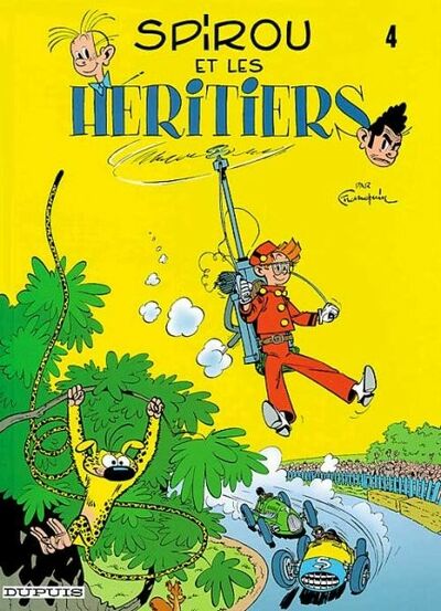 Spirou et Fantasio - Tome 4 - Spirou et les héritiers