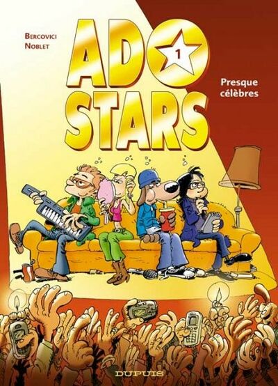 Philippe Bercovici dans Adostars - Tome 1 - Presque célèbres
