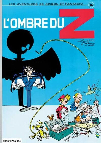 Michel Greg dans Spirou et Fantasio - Tome 16 - L'ombre du Z