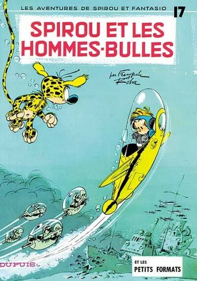 Vittorio Leonardo dans Spirou et Fantasio - Tome 17 - Spirou et les hommes-bulles