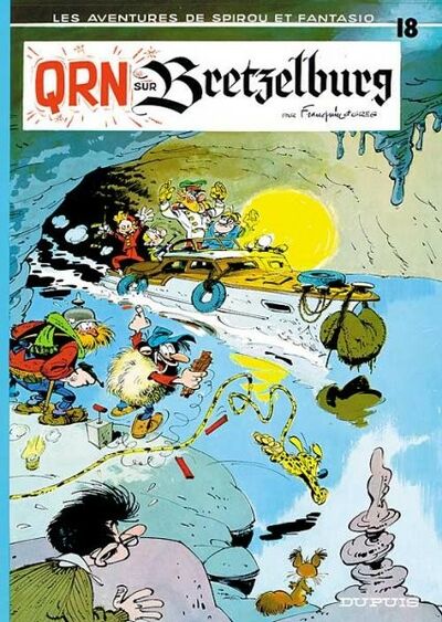 Michel Greg dans Spirou et Fantasio - Tome 18 - QRN sur Bretzelburg