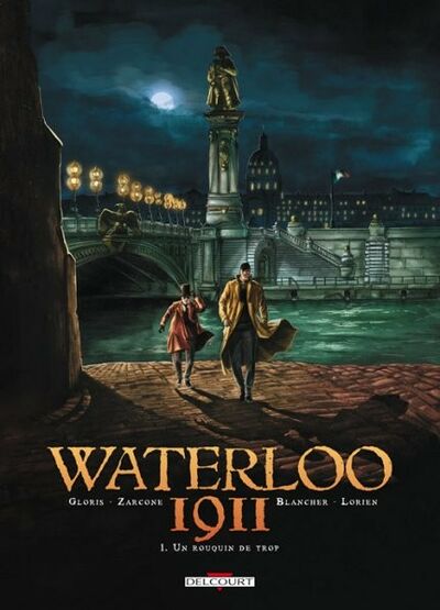 Virginie Blancher dans Waterloo 1911 - Tome 1 - Un rouquin de trop