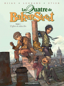 Les Quatre de Baker Street - Tome 1 - L'affaire du rideau bleu