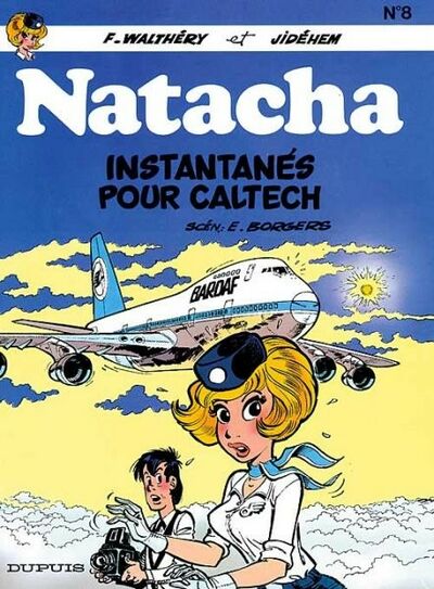 Vittorio Leonardo dans Natacha - Tome 8 - Instantanés pour Caltech