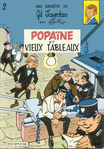 Gil Jourdan - Tome 2 - Popaïne et vieux tableaux